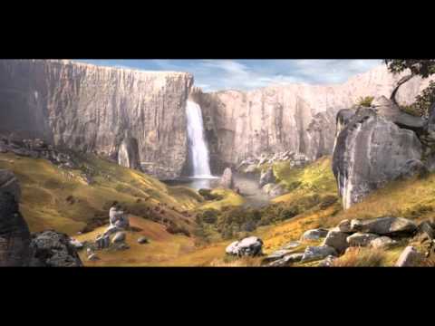 Valley (2.5D animation) - AE demo.