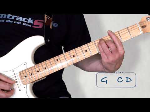 E-Gitarre - Main-Riff - Analyse "Shadow On The Wall"