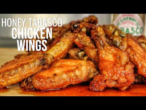 Warning: These Honey Tabasco Chicken Wings Are Addictive!