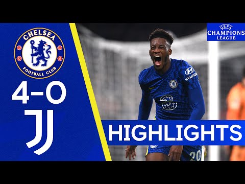 Chelsea 4-0 Juventus | Blues Storm Into Round of 16!  | Champions League Highlights