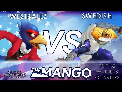 The Mango - G2 | Westballz (Falco) VS Swedish Delight (Sheik) - SSBM Top 64 - Winners Quarters