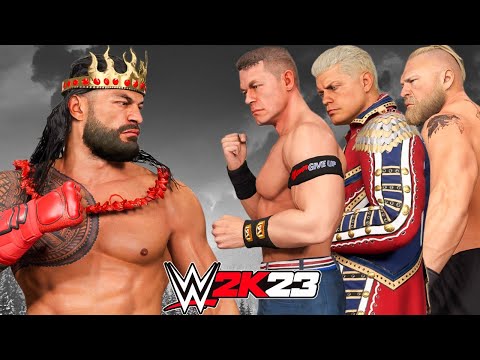 WWE 2K23 LIVE Who Will Dethrone KING Roman Reigns - WWE 2K23 Live Stream #3