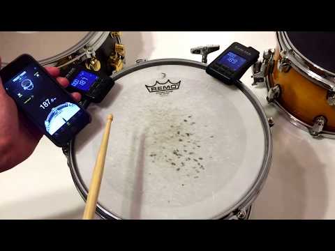 Drumtune PRO-Reading consistency. How to deal with overtones correctly?