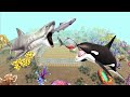 4 Water Units Added In The Update Great White Shark And Orca Animal Revolt Battle Simulator