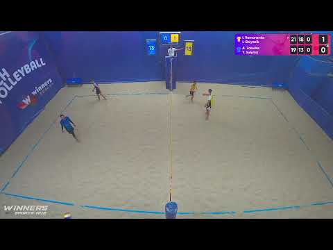 14:35 I. Romanenko / I. Skrynnik - A. Zabuha / Y. Sulyma 14.07.2022 | Winners Beach Volleyball
