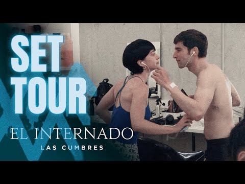 SET TOUR con los protas de El Internado: Las Cumbres | Prime Video España