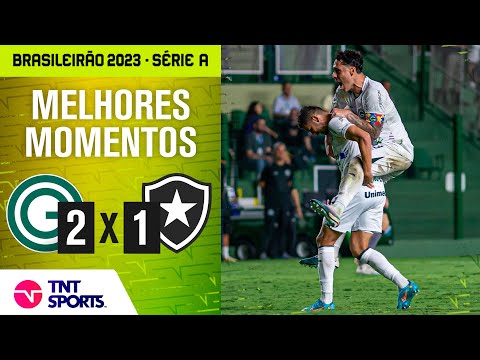 GOIÁS VIRA PRA CIMA DO LÍDER BOTAFOGO, QUE PERDE A PRIMEIRA NO BRASILEIRÃO | GOIÁS 2X1 BOTAFOGO