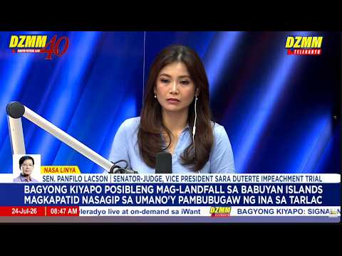 Sen. PING LACSON on Taguig Ghost Projects and Impeachment Trial: Interview on DZMM