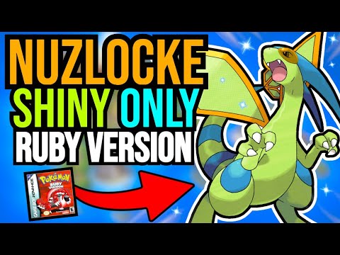 Can i Beat Pokemon Ruby with ONLY SHINIES?