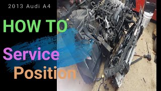 How to put your Audi or Volkswagen in Service Position