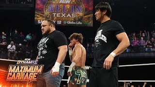 Samoa Joe returns &amp; HOOK finally goes toe to toe with Christian Cage! | 1/15/25, AEW Dynamite