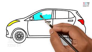 Vẽ ô tô – Cách vẽ siêu đơn giản cho người mới bắt đầu