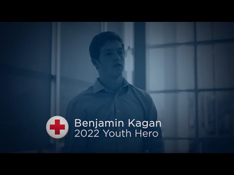 2022 Red Cross Class of Heroes: Benjamin Kagan of Chicago is the Youth Hero