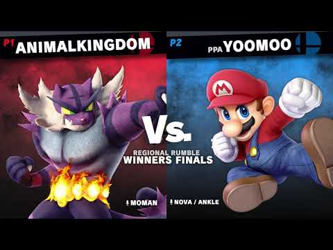 Regional Rumble Winners Finals: AnimalKingdom (Incineroar) VS PPA|Yoomoo (Mario)