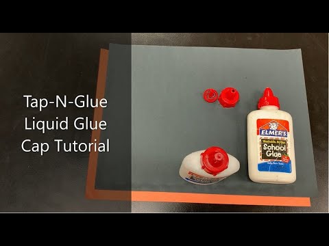 Tap-N-Glue® Cap & Bottle - Montessori Services