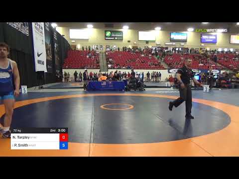 2018 Marine Corps US Open/Senior Men's Greco-Roman 72 Quarters - Nick Tarpley (NYAC) Vs. Patrick S