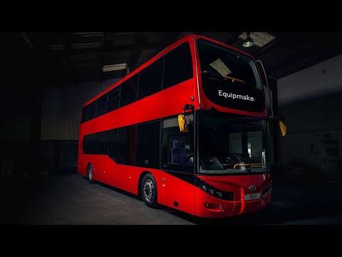 Jewel E All Electric Double Decker Bus Introducing