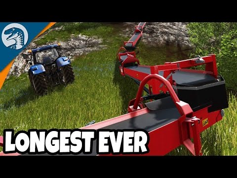 LONGEST CRAZIEST CONVEYOR PHASE ONE | Uncle Sam's Farm | Farming Simulator 17 Gameplay Ep. 4