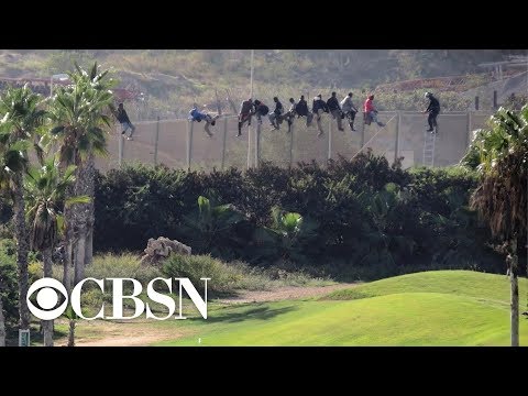 How a border wall works in Melilla, Spain, a gateway between Europe and Africa