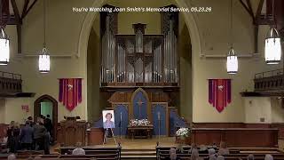 Joan Smith Memorial Service, 05.23.26