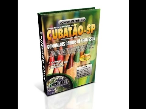 Apostila Concurso Cubatão 2015 - Comum aos Cargos de Professor