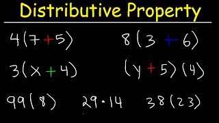 The Distributive Property of Multiplication