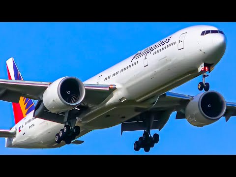 40 BIG PLANES Landing CLOSE UP | A340 A350 A380 747 767 777 | Melbourne Airport Plane Spotting
