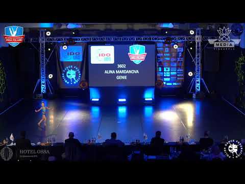 World Champion Ossa 2019 Jazz solo female mini kids Alina MARDANOVA