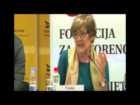 Vesna Pešić o astroturfingu