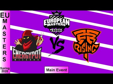 Energypot Wizards vs Fnatic Rising Highlights | EU Masters Main Stage Spring Split Day 8