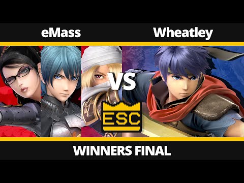 ESC 04 Winners Final - eMass (Shiek, Byleth, Bayonetta) Vs. Wheatley (Ike) - SSBU Tournament