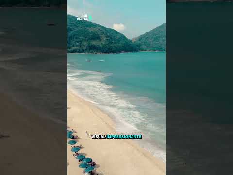Praia Vermelha do Norte em Ubatuba (Litoral de SP)