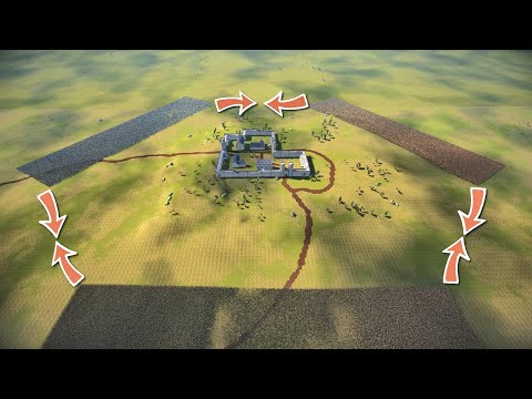 Battle Of 3 Armies: Zombies - Knights - Spartans - UEBS 2