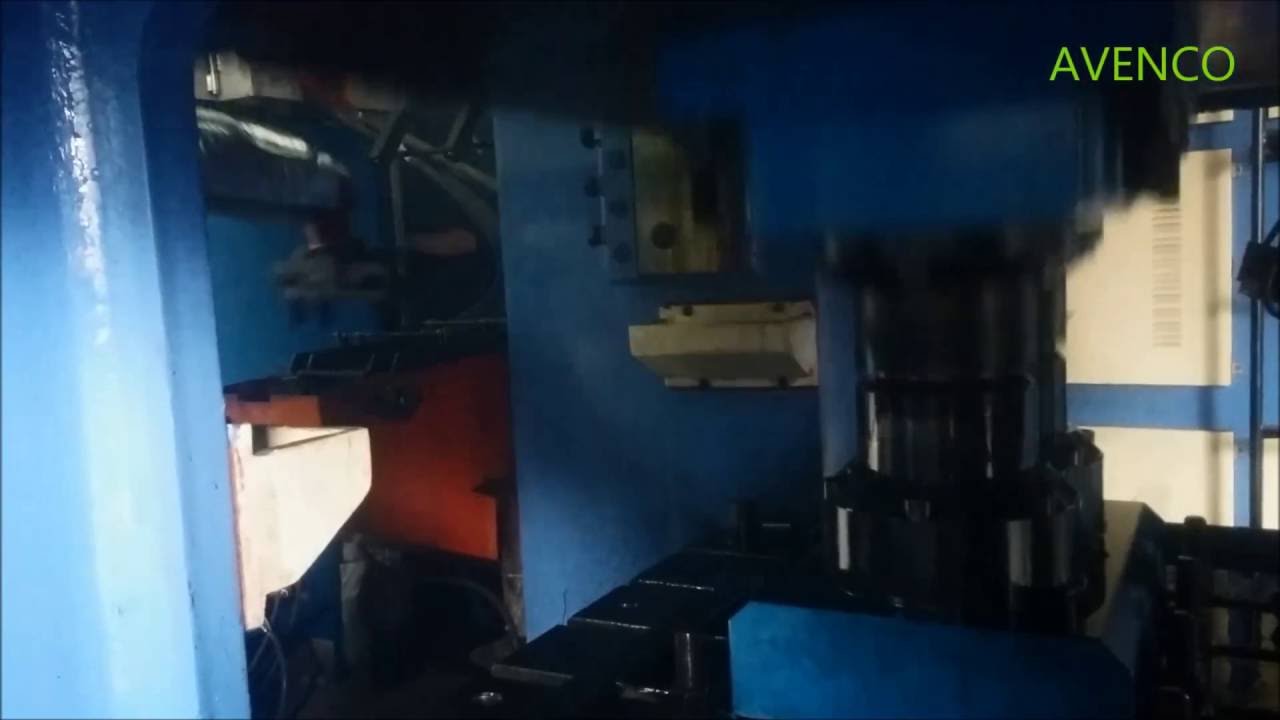 KUKA ROBOT PRES BESLEME UYGULAMASI - KUKA KR10 R1100 AGILUS KRC4 - H TYPE PRES MACHINE FEEDING