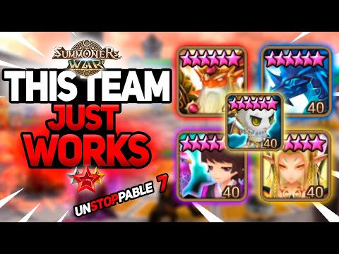 They are Supports or Damage Dealers? 10-0 Win Streak in G3 Summoners War