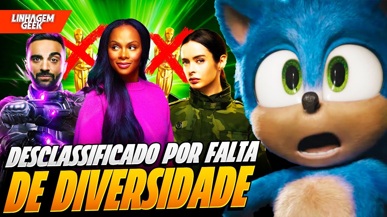 VERGONHA! SONIC 3 FORA DO OSCAR POR FALTA DE DIVERSIDADE? ENTENDA A FARSA.