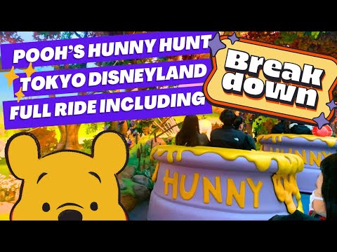 Tokyo Disneyland rides - Pooh's Hunny Hunt full ride POV