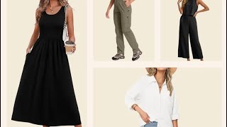 😍7 Travel Clothes That Saved Me SO Much Luggage Space! 🧳#TravelTips #PackingTips #CarryOnTravel