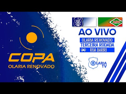 OLARIA x CABOFRIENSE | COPA OLARIA RENOVADO SUB 16 | 3º RODADA | AO VIVO