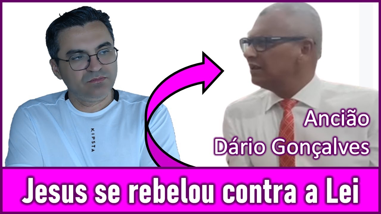 ANCIÃO DÁRIO diz que Jesus ensinou o judeu a desobedecer a lei de Moisés