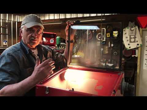 The Toolshed - Sandblasting  Cabinet
