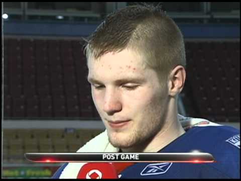 Game 7, 2011 OHL Playoffs Post-Game Interview, Gabriel Landeskog