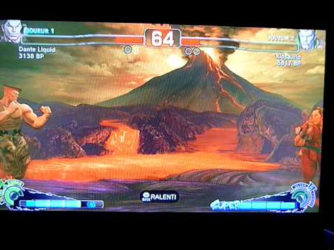 SSFIV : Dante Liquid (Dan) vs Klosaurio (Guile)