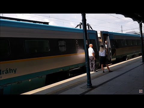 Plzeň hlavní nádraží - InterCity Pendolino 🚆🚇 České dráhy