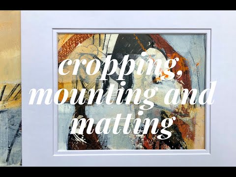 Zuschneiden, Mattieren und Montieren von Arbeiten auf Papier SD 480p