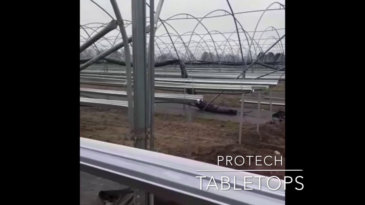 Protech gutter tabletops