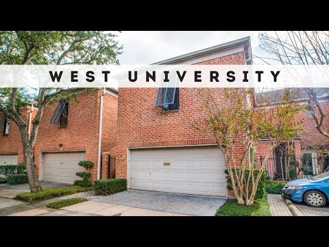 Peaceful townhome community in West University. #movemetotx