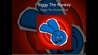 Riggy The Runkey fnaf 1