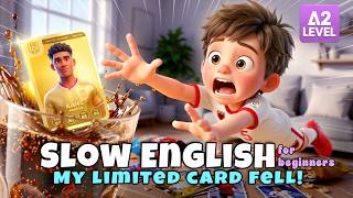 Leo Found a Rare Football Card… Then Lost It! | Easy English Story Compilation (A1–A2)