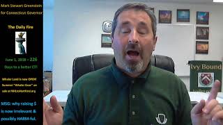 June 1 Mark Stewart Greenstein - fundraising is a bit silly